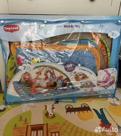 Развивающий коврик tiny love