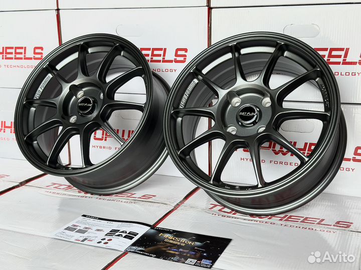 Makstton FF007 16 7.0J +35 4x114.3 вес 6.4kg Gray