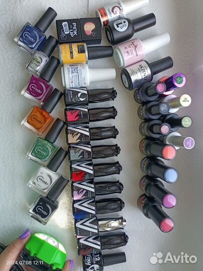 Материалы для маникюра гели и гель-лаки