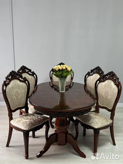 Стол, стулья набор. Доставка по всей России