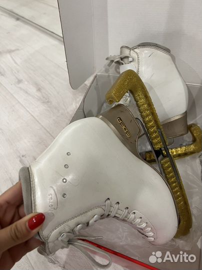 Коньки Edea Chorus на лезвиях Coronation Ace 24