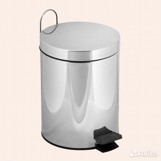 Ведро для мусора TW Harmony twcv010-5cr Хром