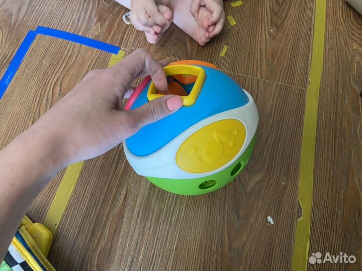 Развивающий мяч сортер музыкальный