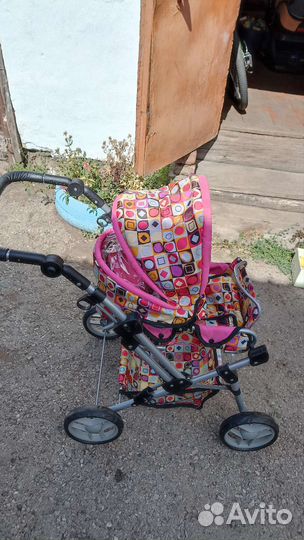 Коляска для кукол пупсиков игрушки