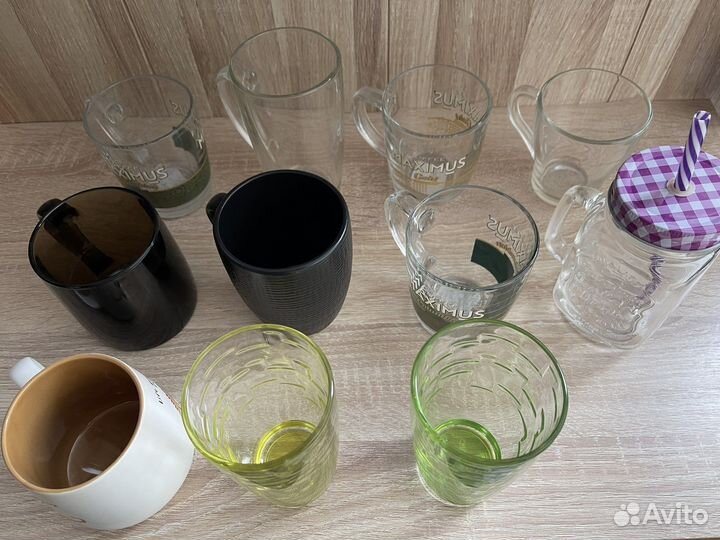 Стаканы кружки