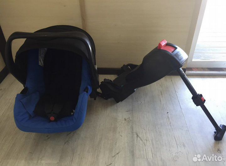 Автолюлька britax romer с базой isofix