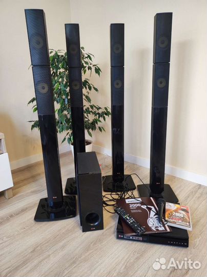 Домашний кинотеатр lg с караоке