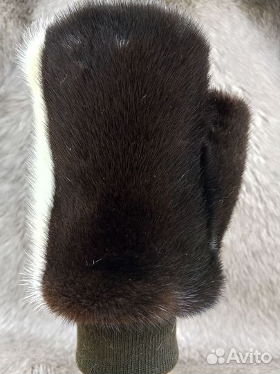 Митенки из меха