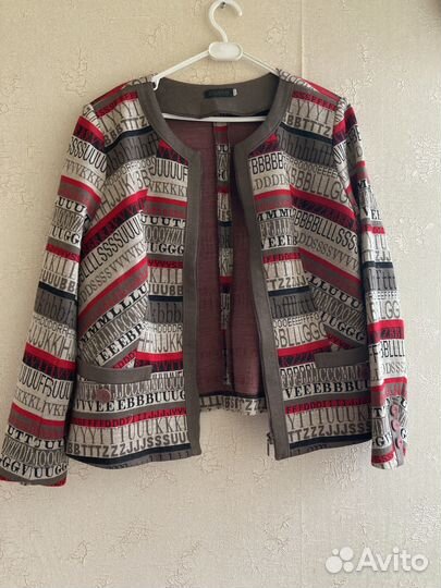 Жакет трикотажный женский 54 размер