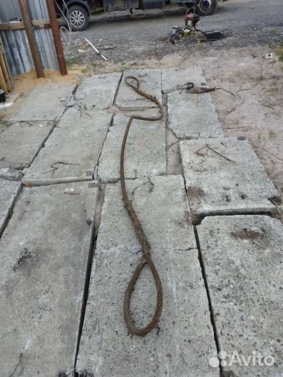 Трос грузовой буксировочный