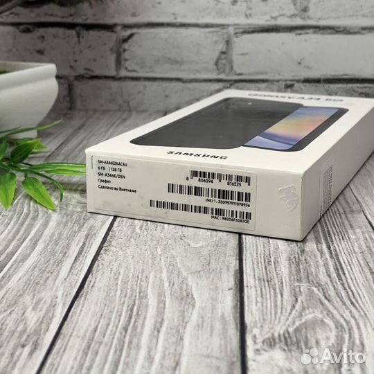 Samsung Galaxy A34, 6/128 ГБ