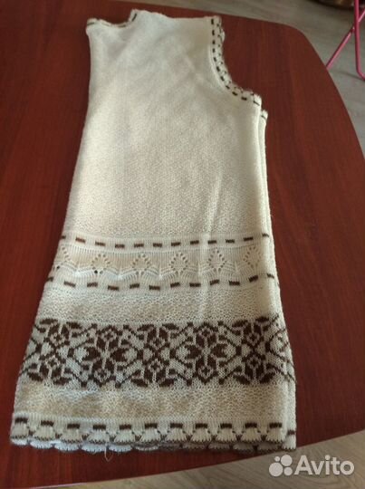Жилет женский трикотажный 52