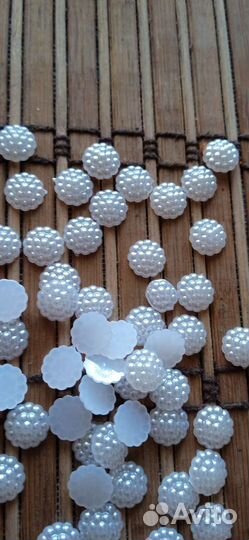 Полубусины розы,ежевика