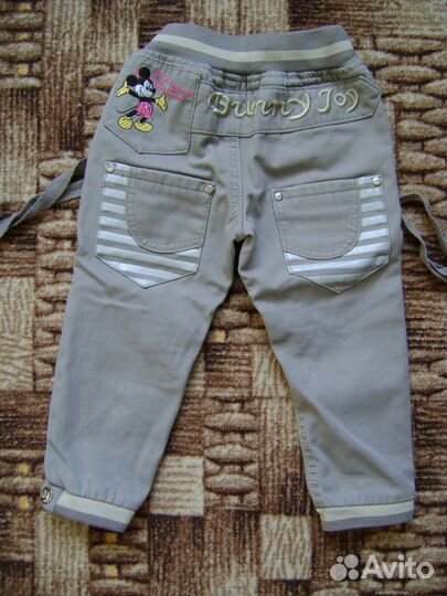 Брюки детские на 1-2 года