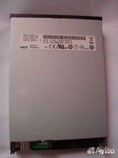 Привод флоппи новый