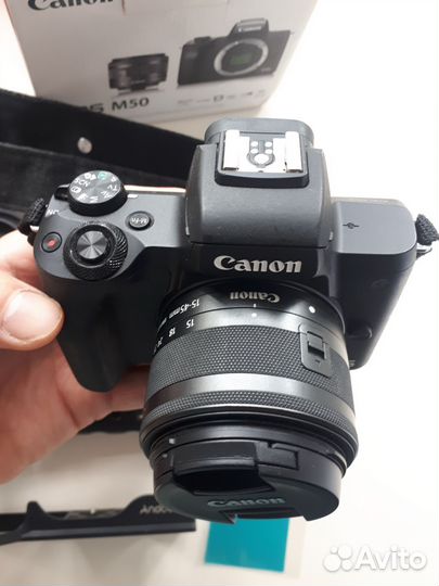 Фотоаппарат canon m50 комплект