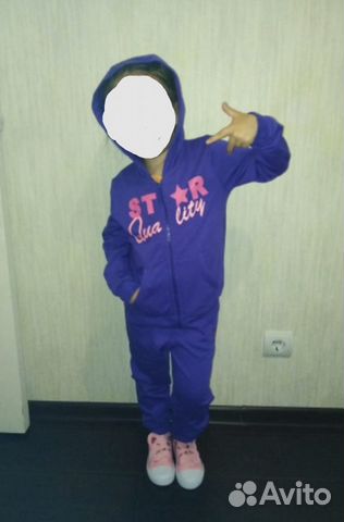 Спортивный костюм детский на девочку