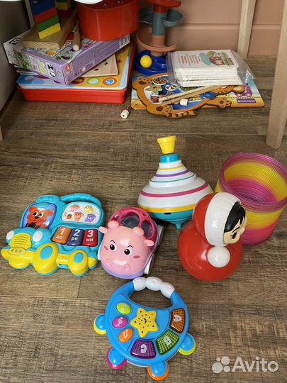 Игрушки развивающие 1 год