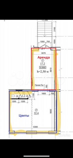 Торговая площадь, 17 м²