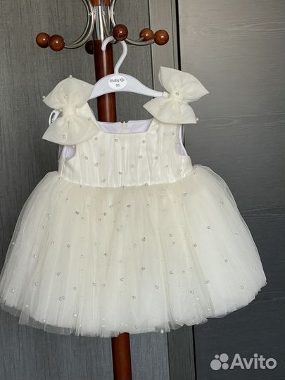 Праздничное платье для девочки 80 mini miss