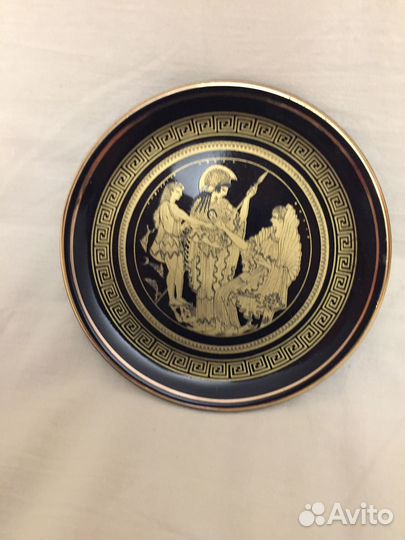 Тарелки сувенирные 3 штуки, пр-во Греция