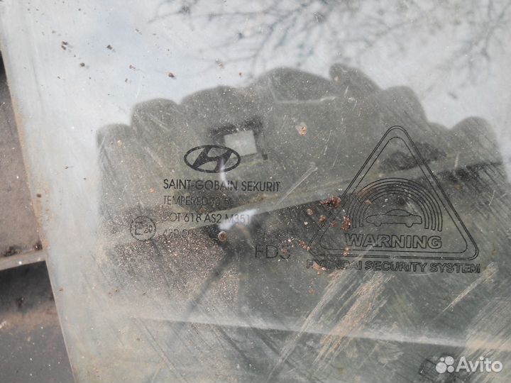 Стекло передней двери Хендай Hyundai i30 1