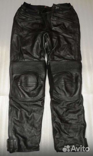 Мотоштаны кожаные