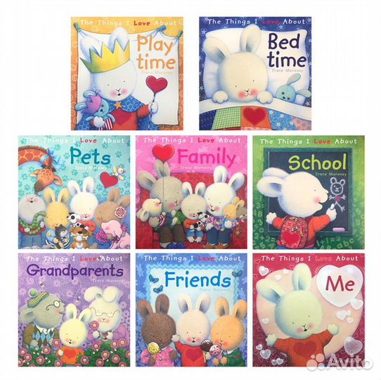 The Things I Love About. Набор книг на англ. яз