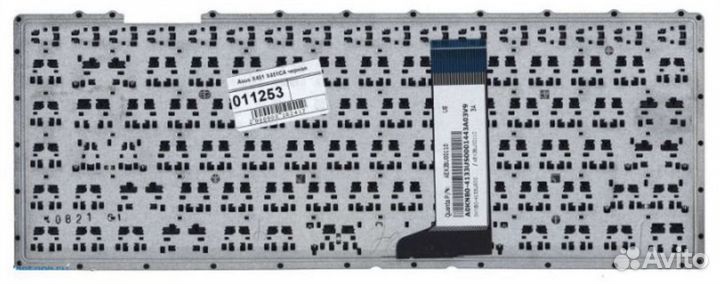 Клавиатура Asus D451V чёрная, OEM
