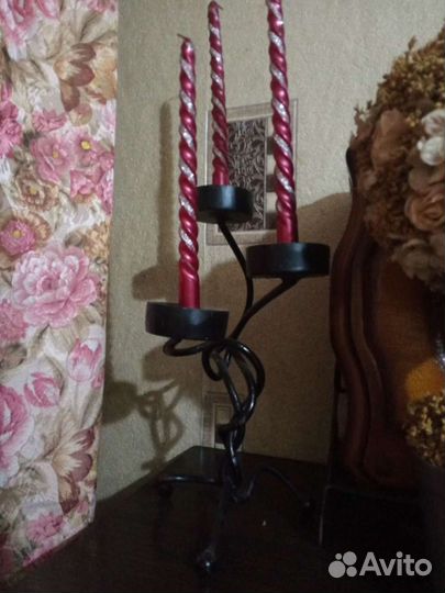 Подсвечник канделябр