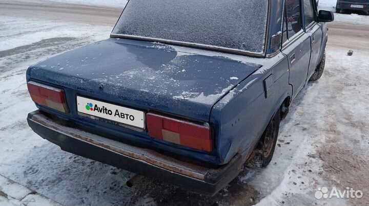 ВАЗ 2107 1.6 МТ, 2005, 13 000 км