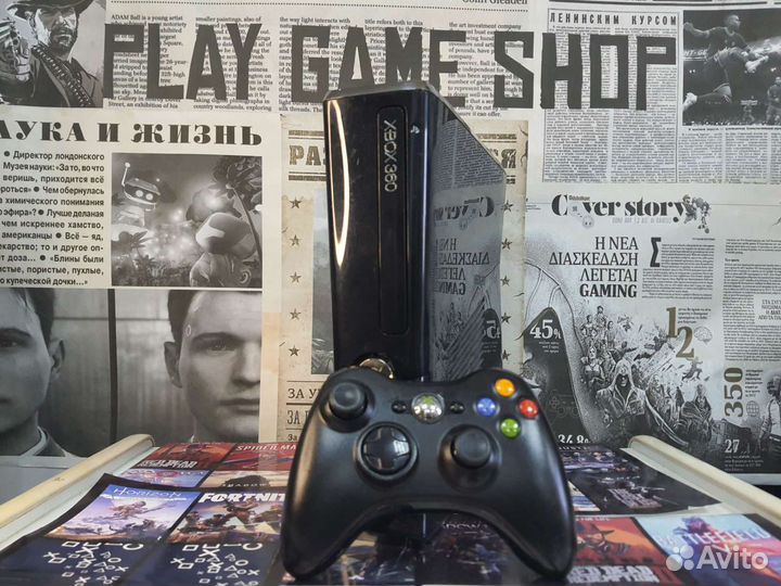 Xbox 360 slim Freeboot + Игры + Гарантия