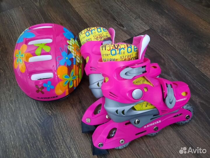 Ролики и шлем