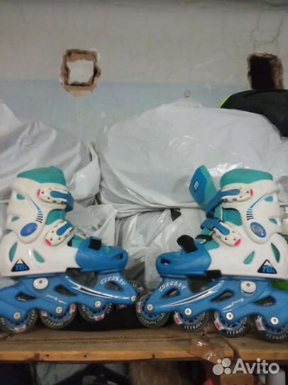 Роликовые коньки детские раздвижные