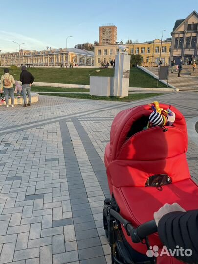 Коляска agio Prado 2 в 1 (эко-кожа)