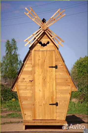 Уличный туалет с установкой ART130