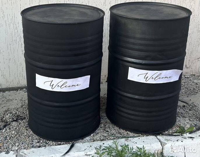 Бочка металлическая