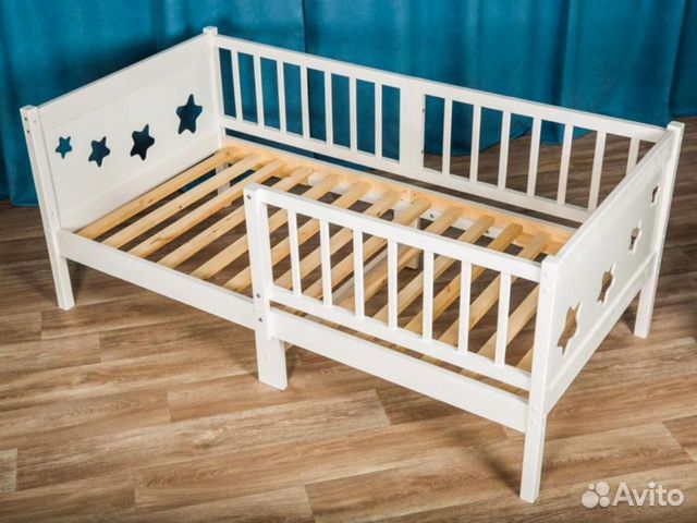 Детская кроватка из Березы 160-80 - без матраса