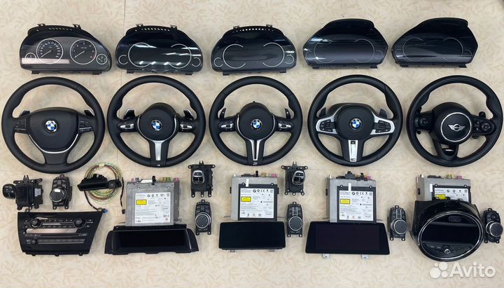 Дооснащение М Руль Панель NBT BMW X5 F10 F30 G30