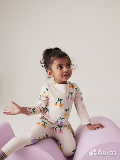 Леггинсы + лонгслив 2-3(98) Next