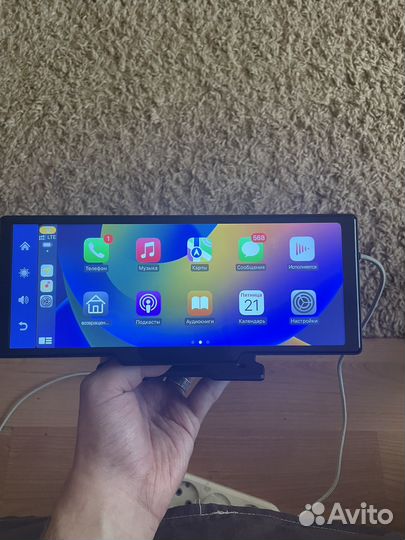 Монитор для авто с карплей