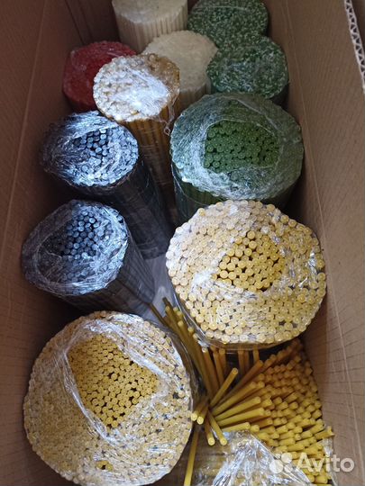 Свечи восковые