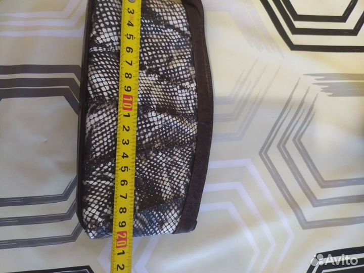 Косметичка натуральная кожа