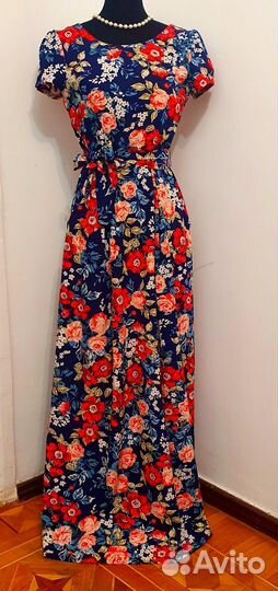 Платье женское в пол 42-44