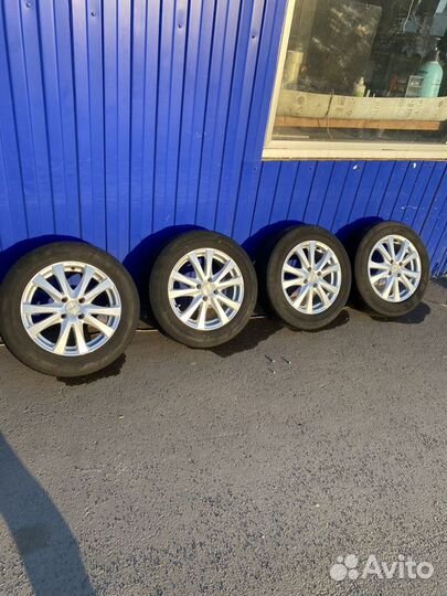 Колеса в сборе r15 4x100 j6 et48 DIA54,1