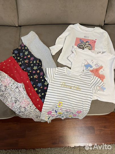 Пакет одежды на девочку 92-98