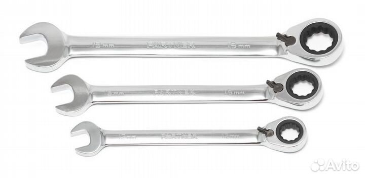 Ключ комбинированный трещоточный с реверсом 19мм P