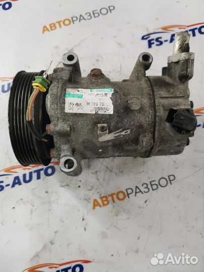 Компрессор кондиционера Peugeot 207 2006 - 2020