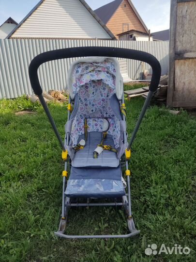 Санки коляска nika kids