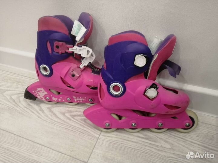 Роликовые коньки детские раздвижные